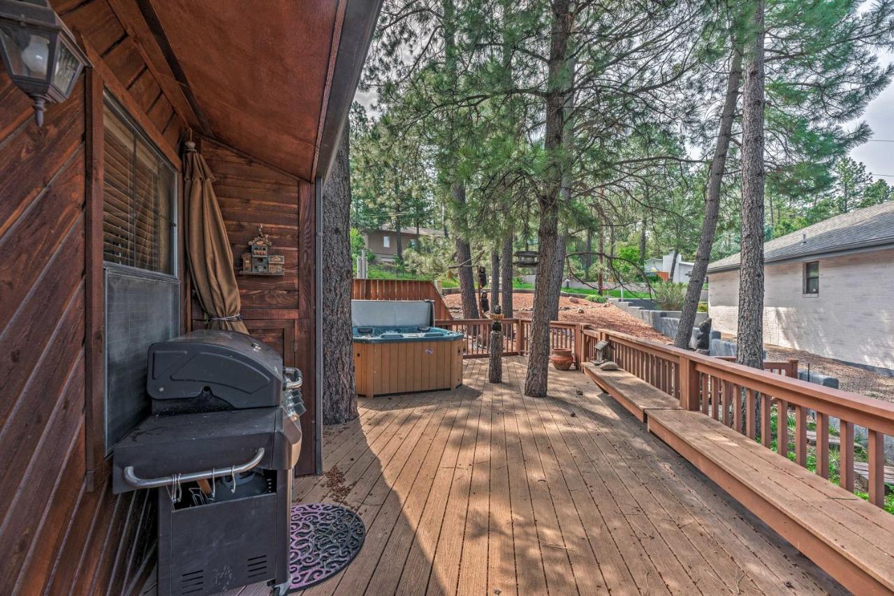 Cozy Ruidoso Cabin With Private Hot Tub And Large Deck Ngoại thất bức ảnh